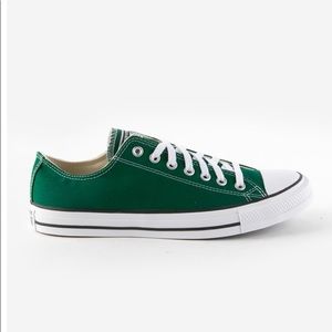 Converse, green, size 9, used only once.